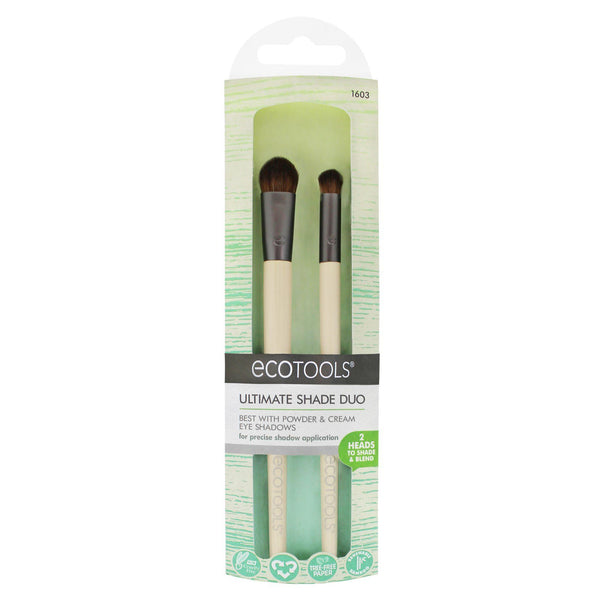 EcoTools, Ultimate Shade Duo, 2 Brushes - The Supplement Shop