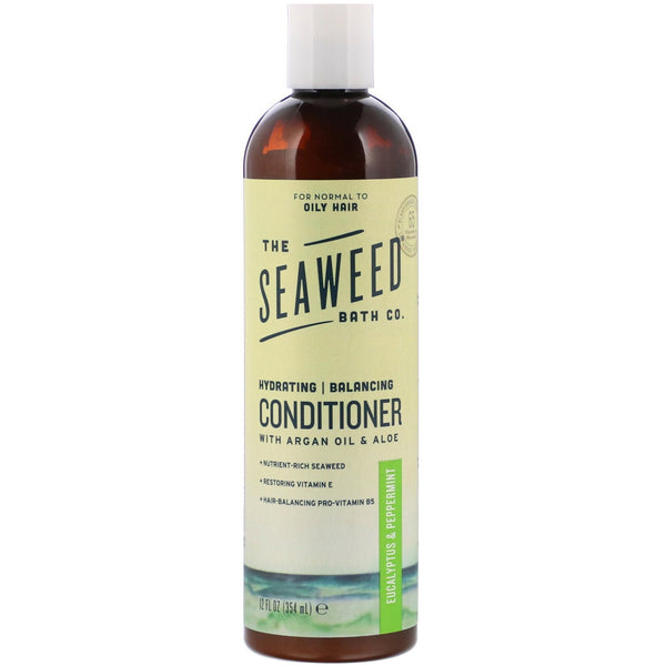 The Seaweed Bath Co., Hydrating Balancing Conditioner. Eucalyptus & Peppermint, 12 fl oz (354 ml) - The Supplement Shop