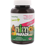 Nature's Plus, Source of Life, Animal Parade, Children's Chewable, Natural Watermelon Flavor, 180 Animal-Shaped Tablets - The Supplement Shop