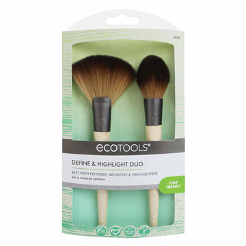 EcoTools, Define & Highlight Duo, 2 Brushes