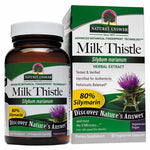 Nature's Answer, Milk Thistle, 60 Vegetarian Capsules - The Supplement Shop