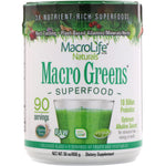 Macrolife Naturals, Macro Greens, Superfood, 30 oz (850 g) - The Supplement Shop