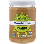 MaraNatha, Organic Peanut Butter, Creamy, 16 oz (454 g) - The Supplement Shop