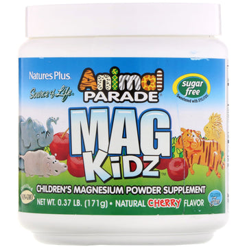 Nature's Plus, Animal Parade, Mag Kidz, Children's Magnesium, Natural Cherry Flavor, 0.37 lb (171 g)