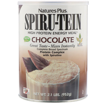 Nature's Plus, Spiru-Tein, High Protein Energy Meal, Chocolate, 2.1 lbs. (952 g)