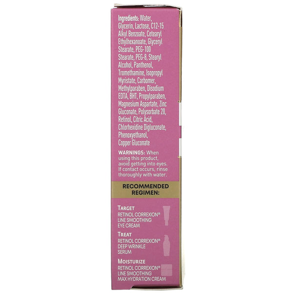 RoC, Retinol Correxion Line Smoothing Eye Cream, 0.5 oz (15 ml) - The Supplement Shop