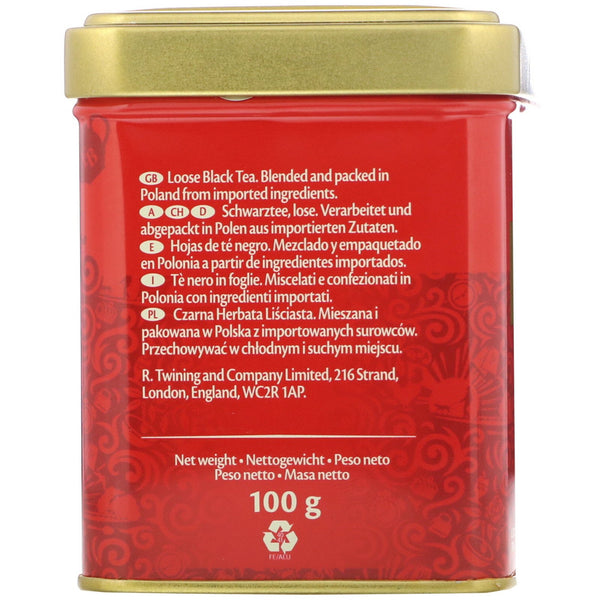 Twinings, Classics, English Breakfast Loose Tea, 3.53 oz (100 g) - The Supplement Shop
