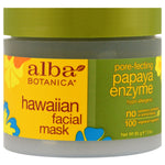 Alba Botanica, Hawaiian Facial Mask, Pore-Fecting Papaya Enzyme, 3 oz (85 g) - The Supplement Shop