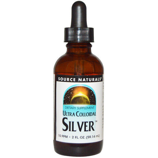 Source Naturals, Ultra Colloidal Silver, 10 PPM, 2 fl oz (59.14 ml) - The Supplement Shop