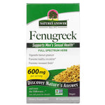 Nature's Answer, Fenugreek, 600 mg, 90 Vegetarian Capsules - The Supplement Shop