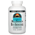 Source Naturals, Mega Strength Beta Sitosterol, 375 mg, 120 Tablets - The Supplement Shop