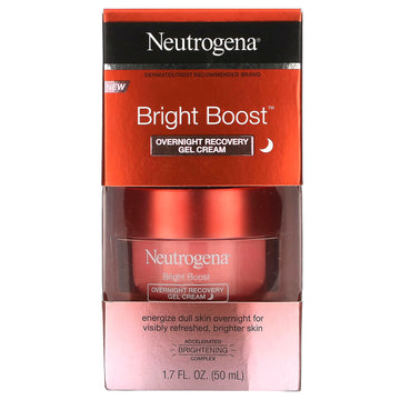 Neutrogena, Bright Boost, Overnight Recovery Gel Cream, 1.7 fl oz (50 ml)