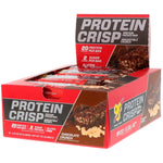 BSN, Protein Crisp, Chocolate Crunch Flavor, 12 Bars, 2.01 oz (57 g) Each - The Supplement Shop