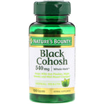 Nature's Bounty, Black Cohosh, 540 mg, 100 Capsules - The Supplement Shop