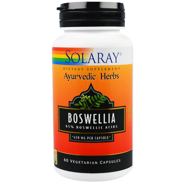 Solaray, Boswellia, 450 mg, 60 Vegetarian Capsules - The Supplement Shop