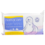 Natracare, Baby Wipes with Organic Chamomile, Apricot and Sweet Almond Oil, 50 Wipes - The Supplement Shop