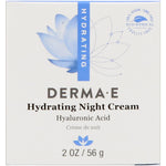 Derma E, Hydrating Night Cream, 2 oz (56 g) - The Supplement Shop