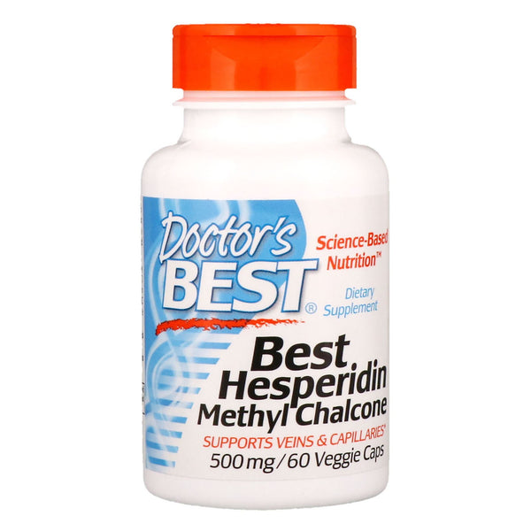 Doctor's Best, Best Hesperidin, Methyl Chalcone, 500 mg, 60 Veggie Caps