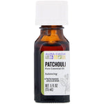 Aura Cacia, Pure Essential Oil, Patchouli, .5 fl oz (15 ml) - The Supplement Shop