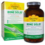 Country Life, Triple Action Bone Solid, 240 Capsules - The Supplement Shop