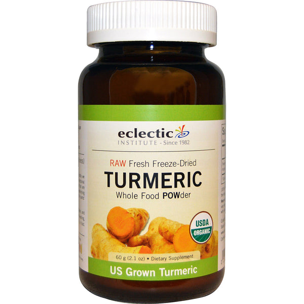 Eclectic Institute, Turmeric, Whole Food POWder, 2.1 oz (60 g) - The Supplement Shop