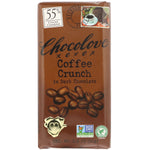 Chocolove, Coffee Crunch in Dark Chocolate, 55% Cocoa, 3.2 oz (90 g) - The Supplement Shop