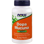 Now Foods, Dopa Mucuna, 90 Veg Capsules - The Supplement Shop
