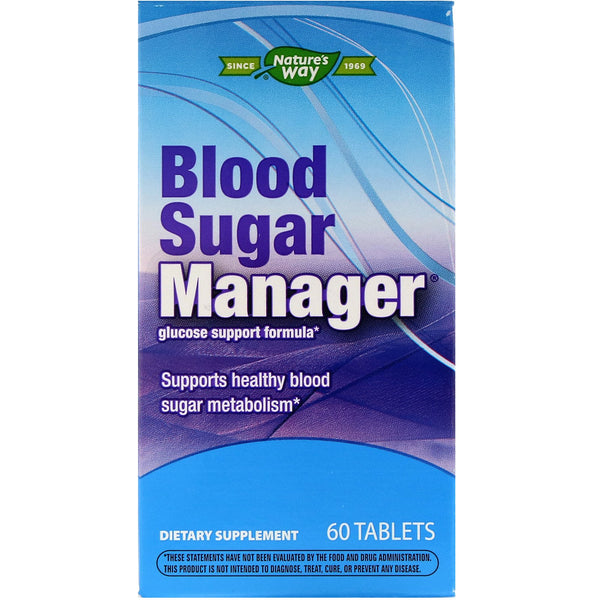 Nature's Way, Blood Sugar Manager, 60 Tablets - The Supplement Shop