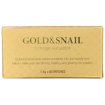 Petitfee, Gold & Snail Hydrogel Eye Patch, 60 Pieces - The Supplement Shop