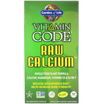 Garden of Life, Vitamin Code, RAW Calcium, 120 Vegetarian Capsules - The Supplement Shop