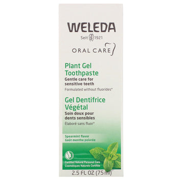 Weleda Toothpaste Plant Gel Spearmint Flavour 75ml