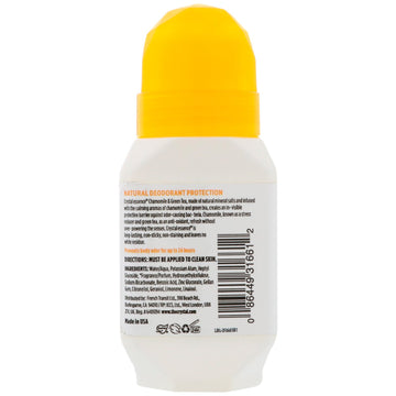 CRYSTAL, Mineral-Enriched Deodorant Roll-On, Chamomile & Green Tea, 2.25 fl oz (66 ml)