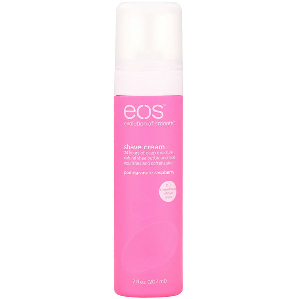 EOS, Shave Cream, Pomegranate Raspberry, 7 fl oz (207 ml) - The Supplement Shop
