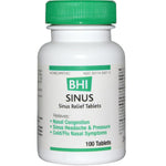 MediNatura, BHI, Sinus, 100 Tablets - The Supplement Shop