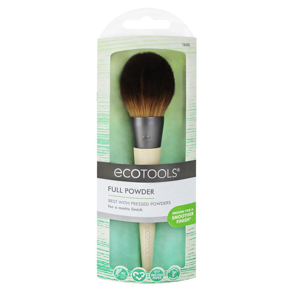 EcoTools, Full Powder Brush, 1 Brush - The Supplement Shop
