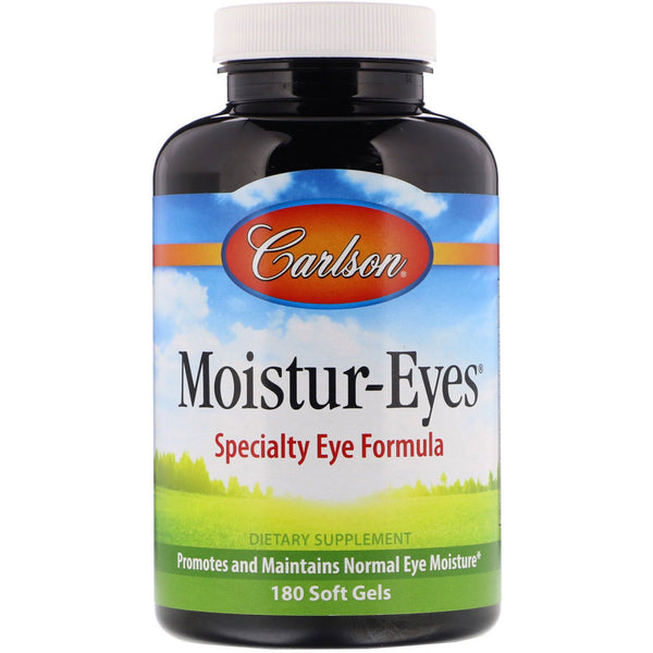 Carlson Labs, Moisture-Eyes, 180 Soft Gels - The Supplement Shop
