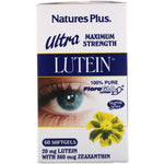 Nature's Plus, Ultra Lutein, Maximum Strength, 20 mg, 60 Softgels - The Supplement Shop