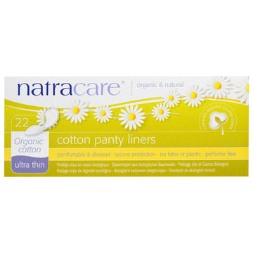 Natracare Panty Liners Ultra Thin 22pk