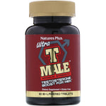 Nature's Plus, Ultra T-Male, Testosterone Boost for Men, Maximum Strength, 60 Bi-Layered Tablets - The Supplement Shop