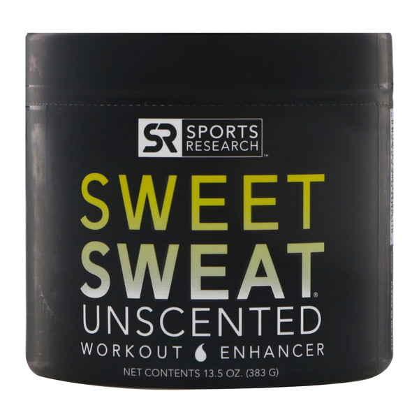Sports Research, Sweet Sweat Workout Enhancer, Unscented, 13.5 oz (383 g) - The Supplement Shop