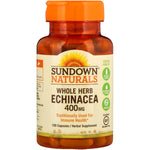 Sundown Naturals, Whole Herb Echinacea, 400 mg, 100 Capsules - The Supplement Shop