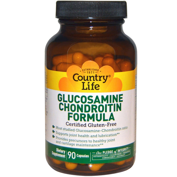Country Life, Glucosamine Chondroitin Formula, 90 Capsules - The Supplement Shop
