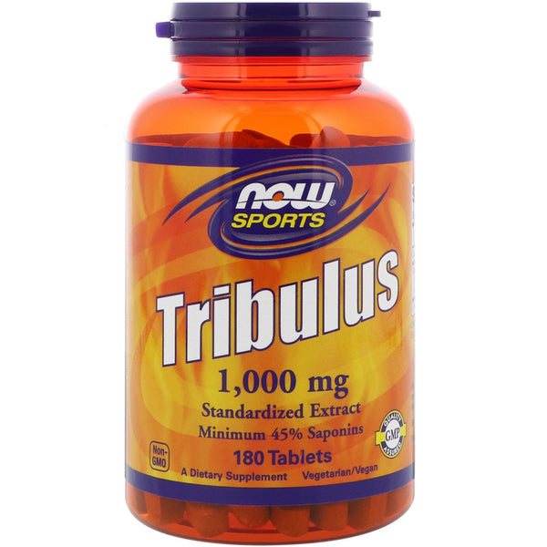 Now Foods, Sports, Tribulus, 1,000 mg, 180 Tablets - The Supplement Shop