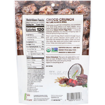 Made in Nature, Figgy Pops, Choco Crunch, 4.2 oz (119 g)