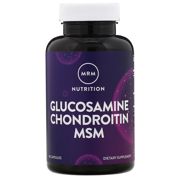 MRM, Nutrition, Glucosamine Chondroitin MSM, 90 Capsules - The Supplement Shop