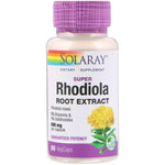 Solaray, Super Rhodiola Root Extract, 500 mg, 60 VegCaps - The Supplement Shop
