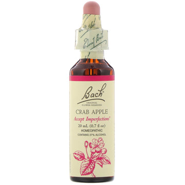Bach, Original Flower Remedies, Crab Apple, 0.7 fl oz (20 ml)
