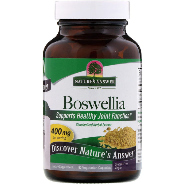 Nature's Answer, Boswellia, 400 mg, 90 Vegetarian Capsules - The Supplement Shop