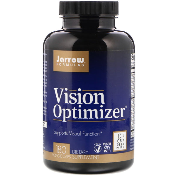 Jarrow Formulas, Vision Optimizer, 180 Veggie Caps - The Supplement Shop