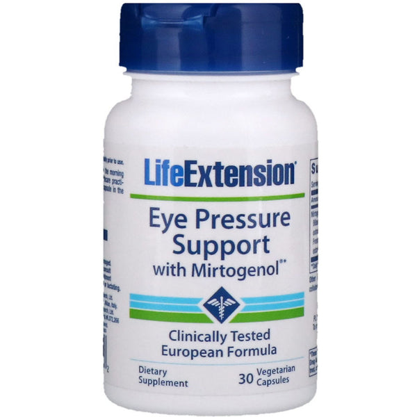 Life Extension, Eye Pressure Support with Mirtogenol, 30 Vegetarian Capsules - The Supplement Shop